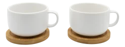 Bredemeijer Theekop Umea Wit 250ml (2-Delig) Sale