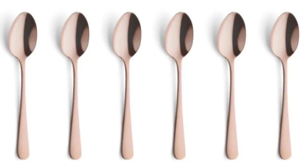 Theelepel Amefa Austin Copper (6-delig)
