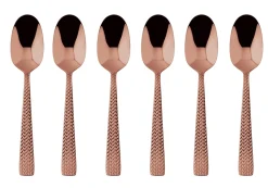 Sambonet Theelepel Cortina PVD Copper (6-Delig) Best