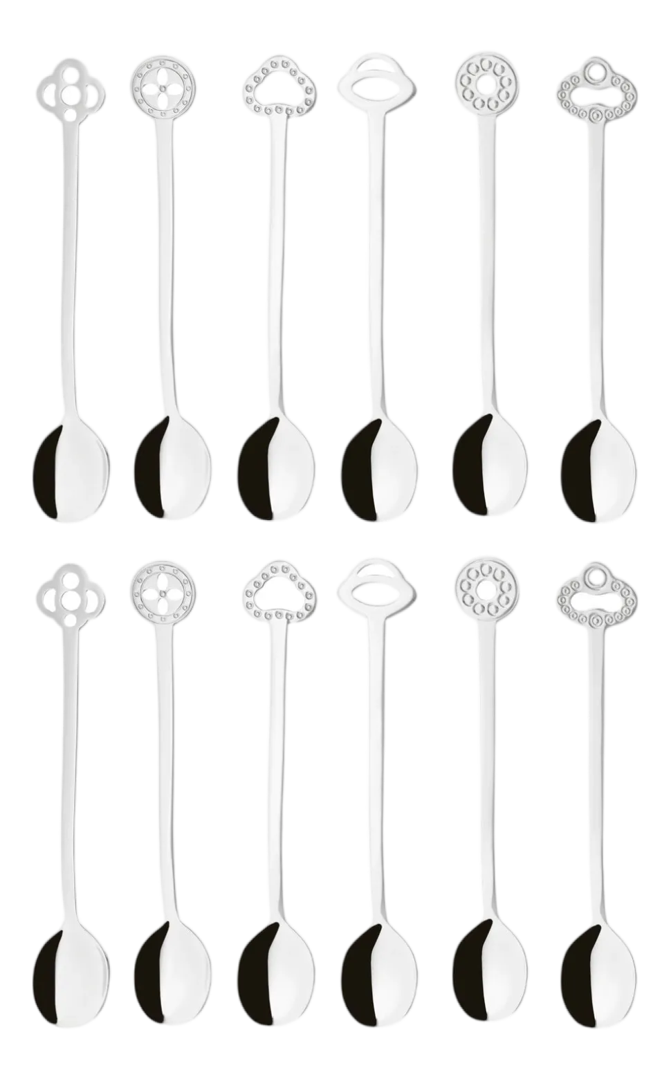 Theelepel Sambonet Living Oriental (Set van 12)