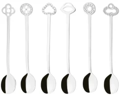 Theelepel Sambonet Party Oriental Living RVS (6-Delig)