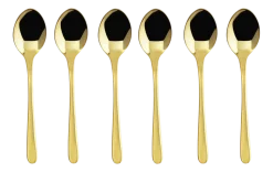 Theelepel Sambonet Taste PVD Goud (6-delig)