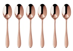 Sambonet Theelepel Velvet PVD Copper (6-Delig) Outlet