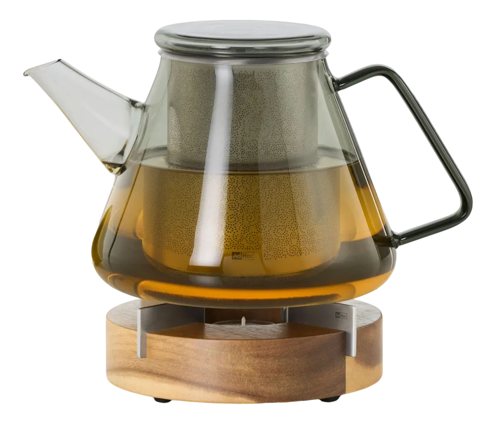 Theepot AdHoc met Filter Orient+ Grijs 1,5 L