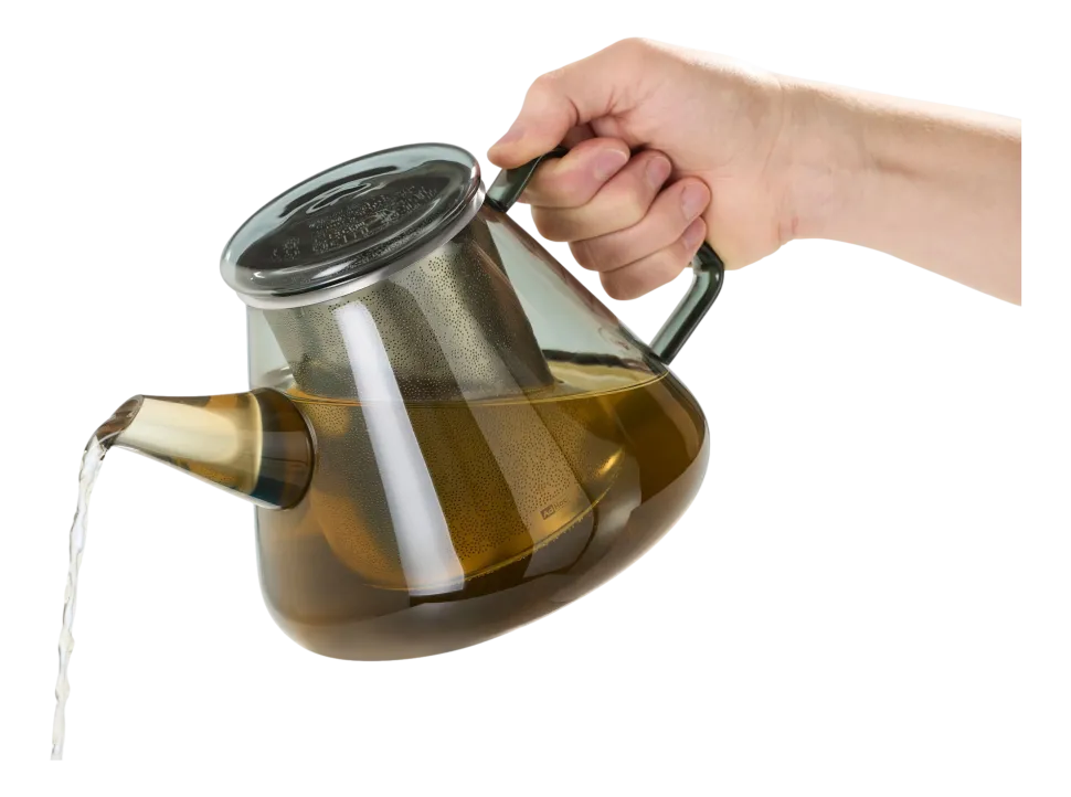 Theepot AdHoc met Filter Orient+ Grijs 1,5 L