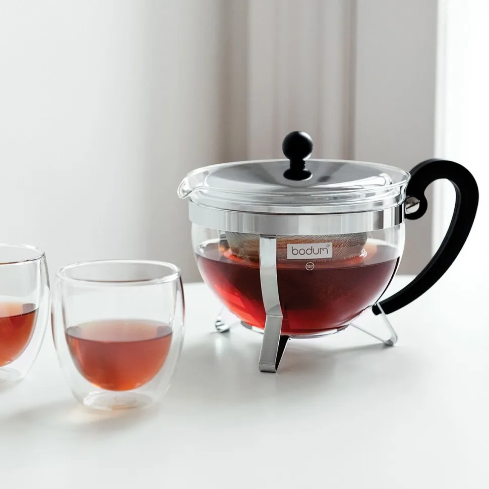 Theepot Bodum Chambord Chrome 1.3L