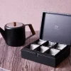 Theepot Bredemeijer Duet Design Boston Mat Zwart 1,1 L