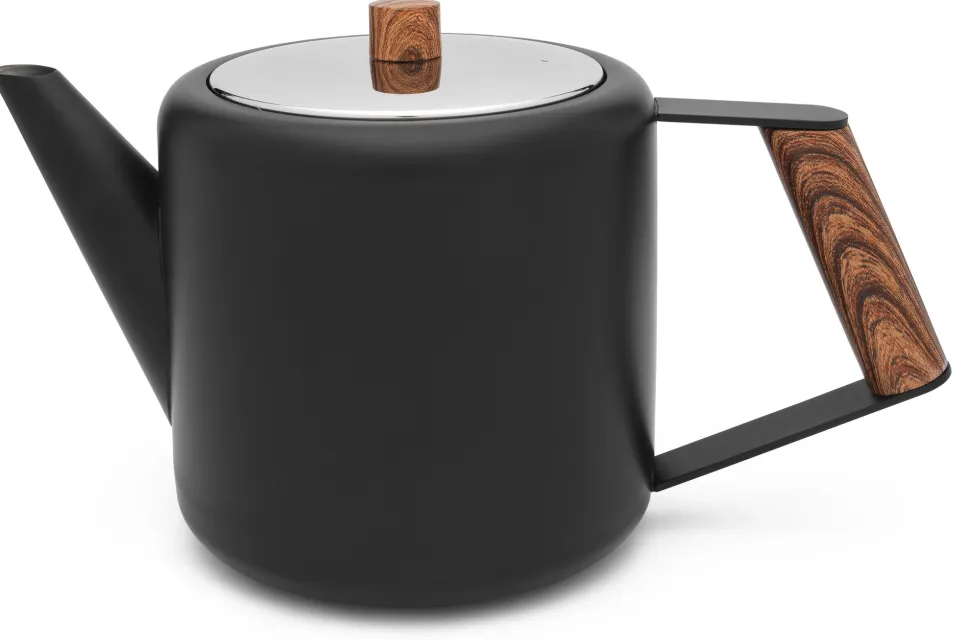 Theepot Bredemeijer Duet Design Boston Mat Zwart 1,1 L