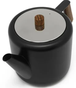 Theepot Bredemeijer Duet Design Boston Mat Zwart 1,1 L
