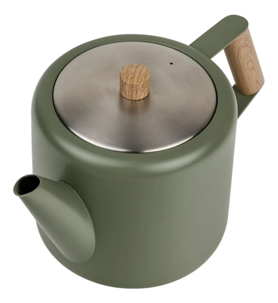 Theepot Bredemeijer Duet Design Boston Legergroen 1,1L