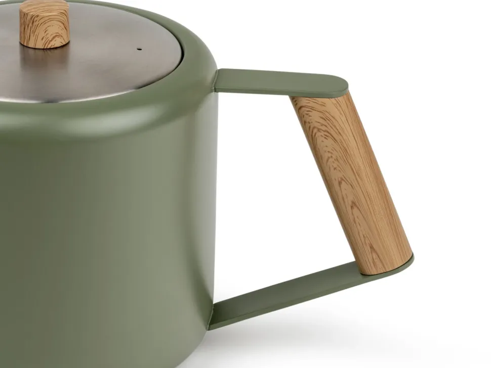 Theepot Bredemeijer Duet Design Boston Legergroen 1,1L