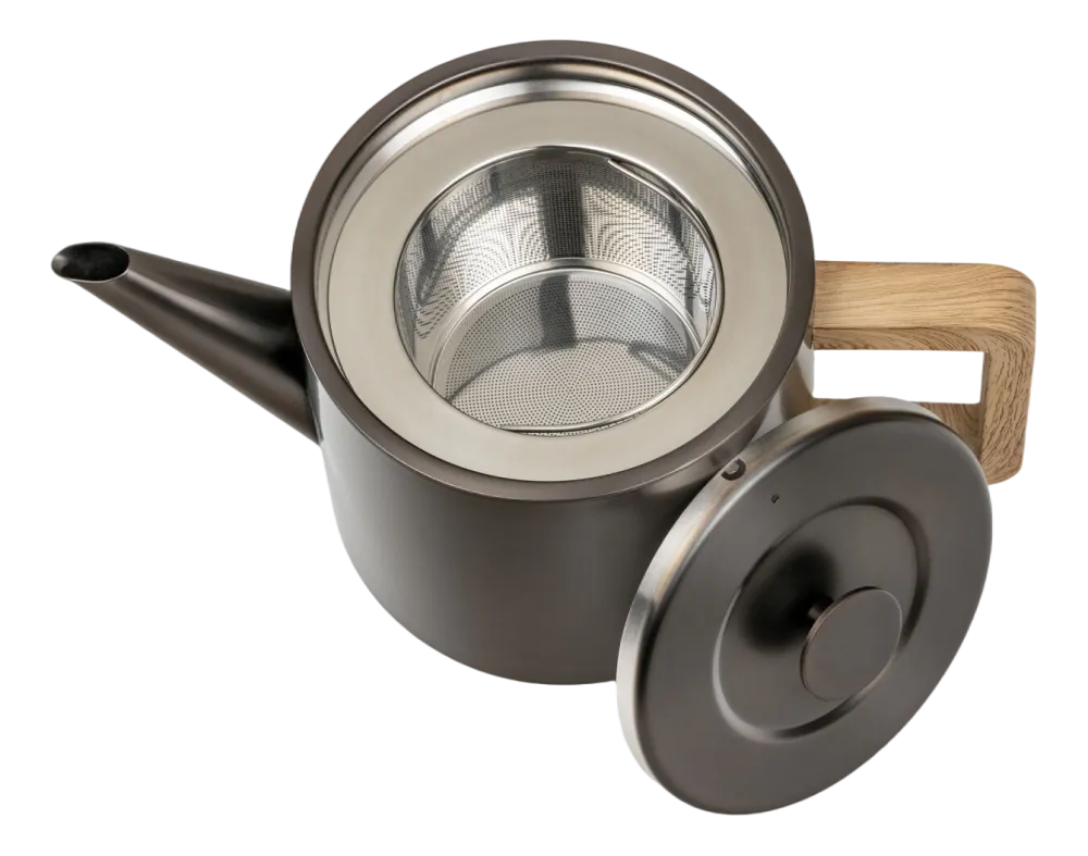 Bredemeijer Theepot Duet Design Narvik Metallic Grijs 1,1L Best
