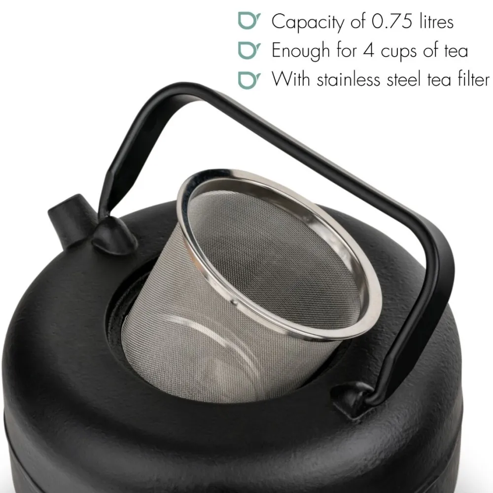 Bredemeijer Theepot Henan Zwart 0,75 L Online