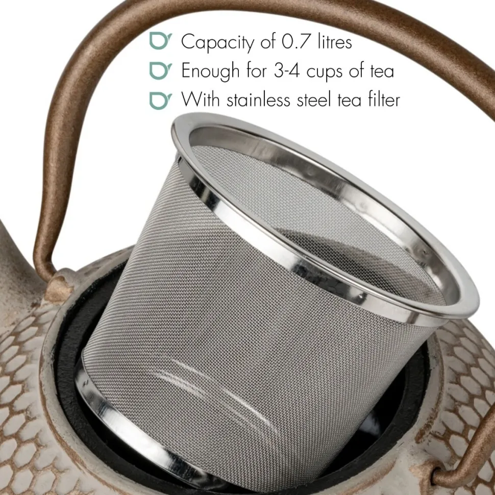 Theepot Bredemeijer Jiangxi Beige 0,7 L