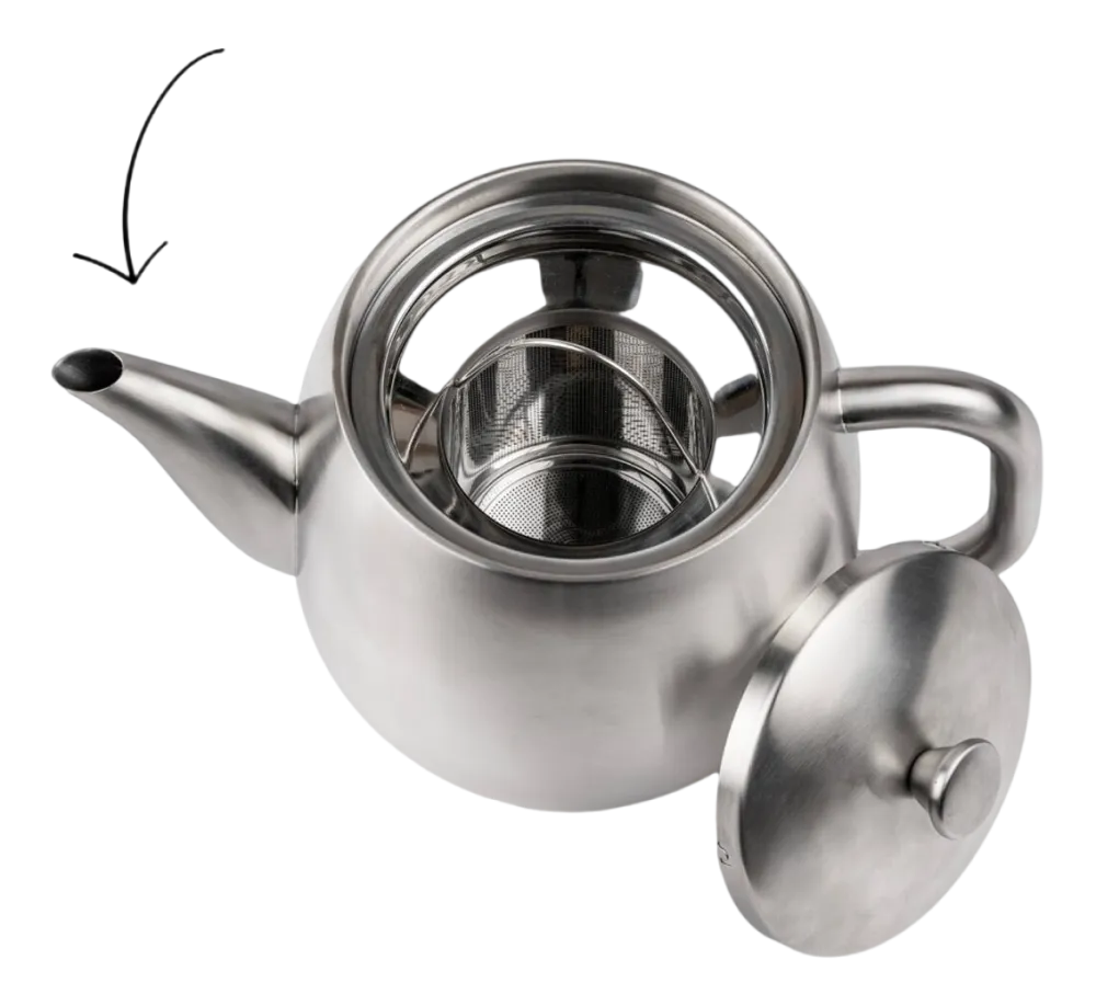 Bredemeijer Theepot Vera RVS Mat 0,9 L Hot
