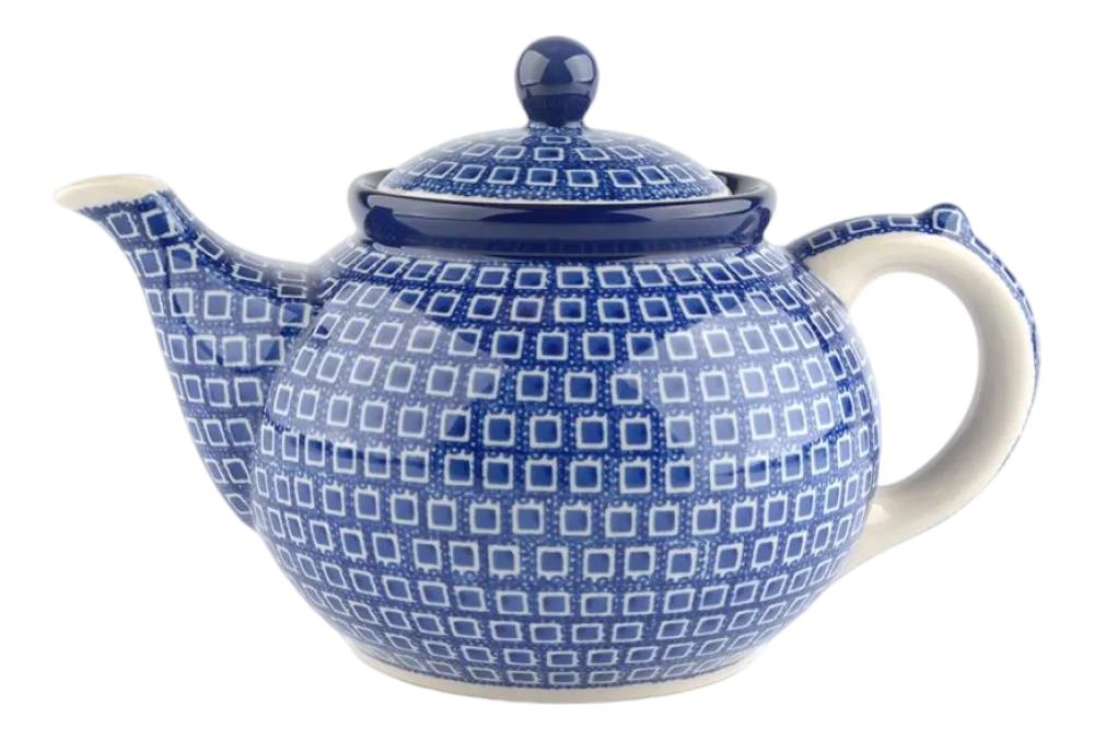 Bunzlau Castle Theepot Blue Diamond 1,3 L Best