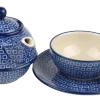Bunzlau Castle Theepot Blue Diamond Tea for One 600 ml Clearance