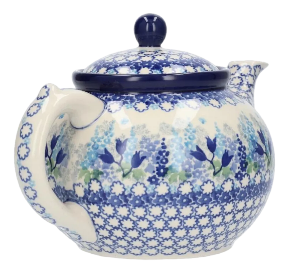 Bunzlau Castle Theepot Blue Garden 1,3 L New