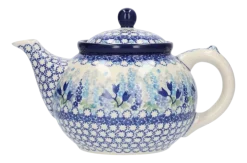 Bunzlau Castle Theepot Blue Garden 1,3 L New