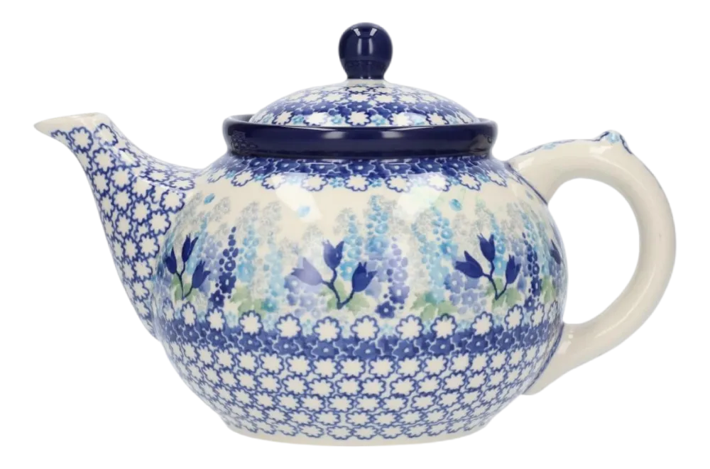 Bunzlau Castle Theepot Blue Garden 1,3 L New