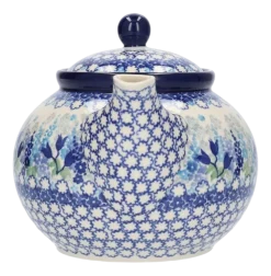 Bunzlau Castle Theepot Blue Garden 1,3 L New
