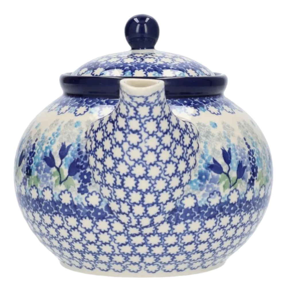 Bunzlau Castle Theepot Blue Garden 1,3 L New