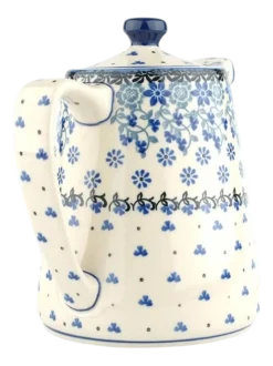 Theepot Bunzlau Castle Recht Belle Fleur (1000 ml)