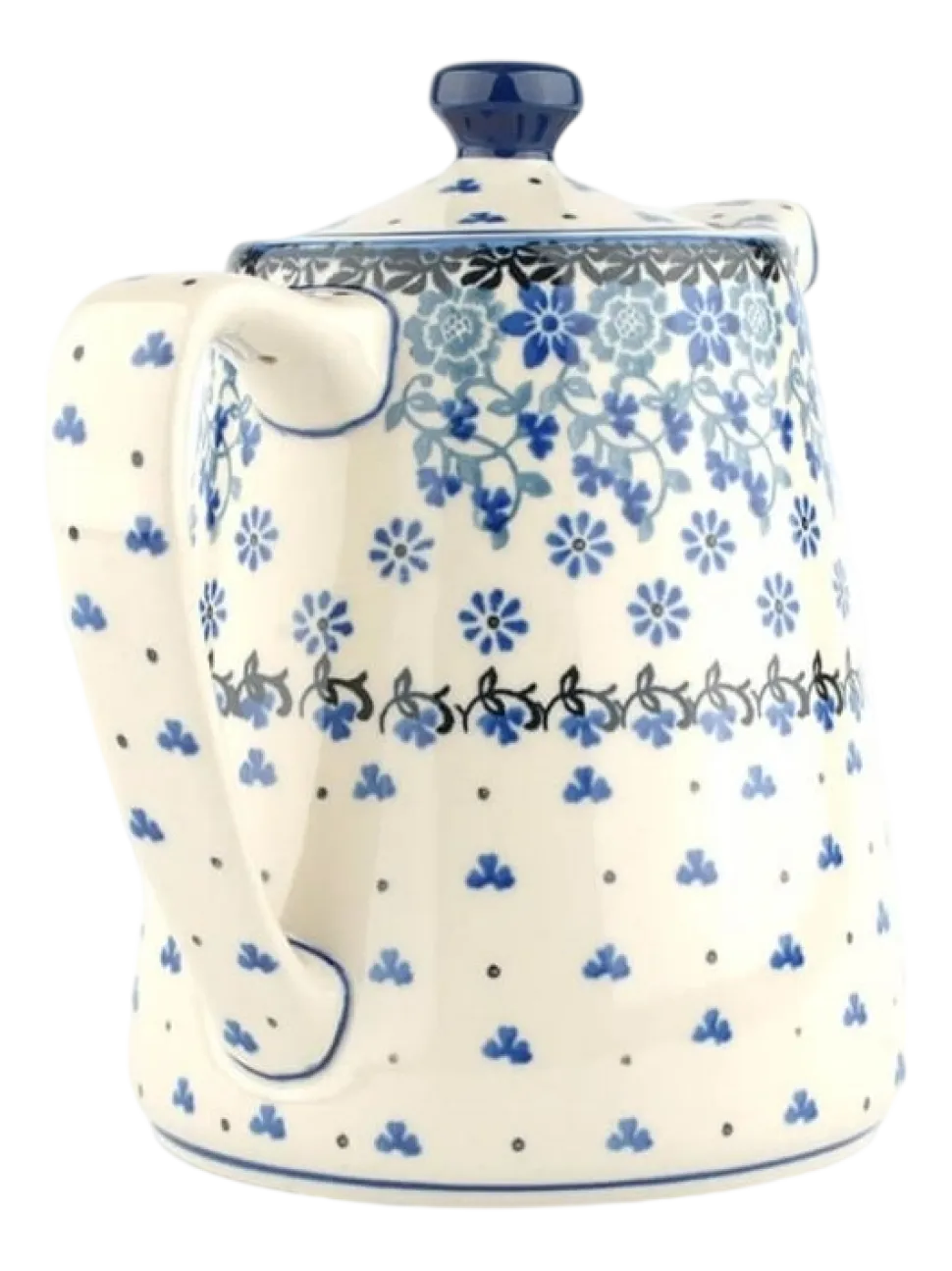 Theepot Bunzlau Castle Recht Belle Fleur (1000 ml)
