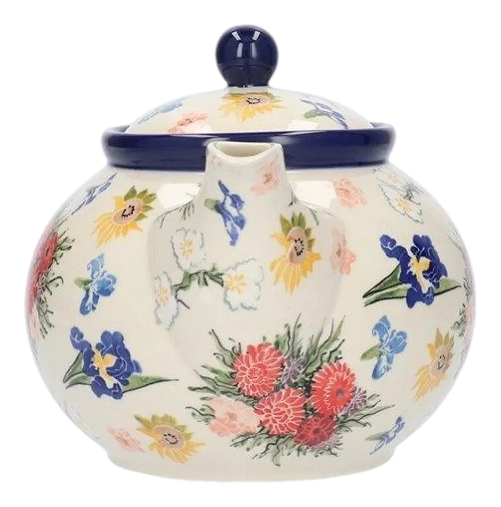 Bunzlau Castle Theepot Van Gogh Museum 50th Anniversary 1,3 L