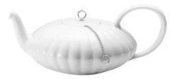 Theepot Georg Jensen Bernadotte Porcelain Mirror 1,2 L