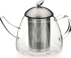 Theepot Kela Aurora met Filter Transparant 1,3L