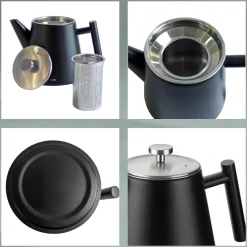 Kela Theepot Modena Met Zeef Zwart 1 L Online