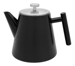 Theepot Leopold Vienna Oslo Filter Mat Zwart 1,0 L