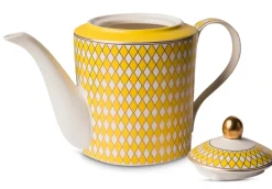 POLSPOTTEN Theepot Chess Yellow Sale