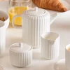 Theepot Salt & Pepper Ora Gloss Black / White 540 ml