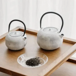 Theepot Salt & Pepper Sencha White / Black 350 ml