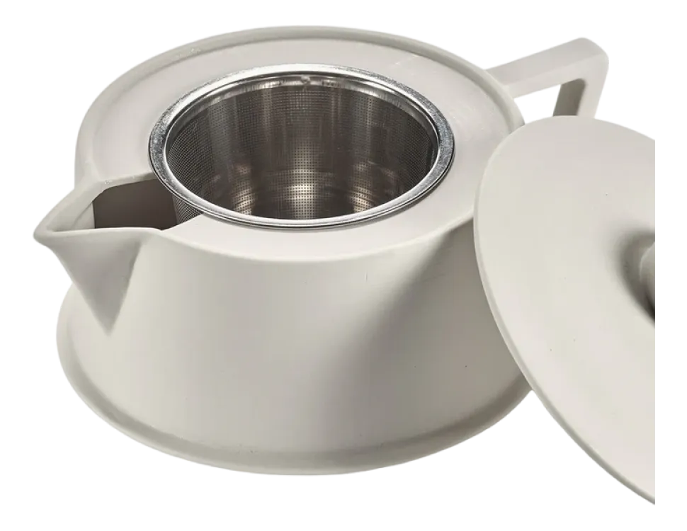 Theepot Serax Alabaster Dune White L 900 ml