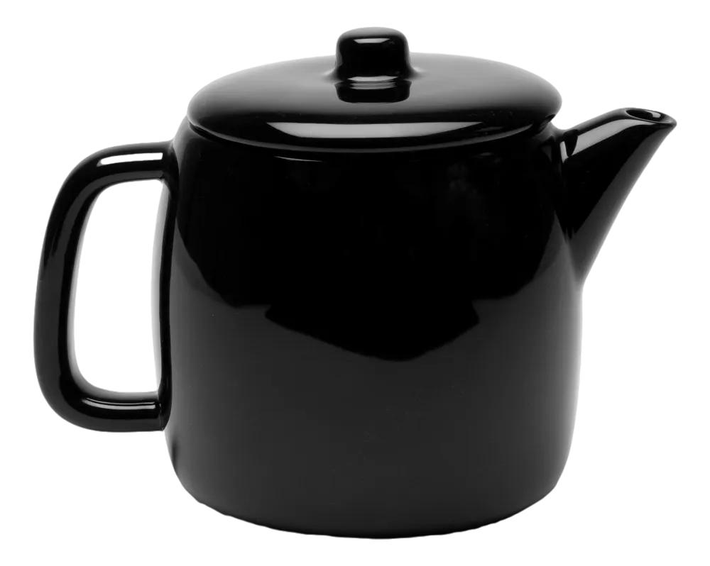 Serax Theepot Passe-Partout Tableware By Vincent Van D Black White 17,5 x 11 x 13,3 cm Clearance