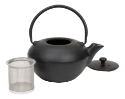 Theepot Serax Pure Tableware By Pascale Naessens Black L 20 x 16 x 12 cm