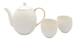 Theeset Bredemeijer Cantebury Wit 1,2L (3-Delig)