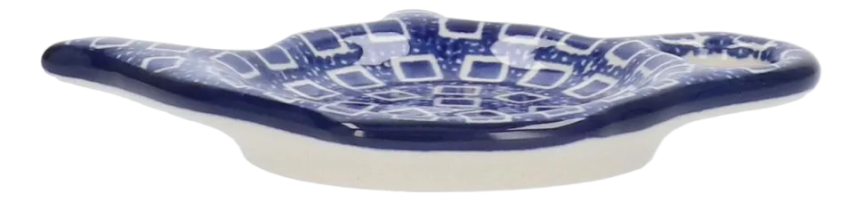 Theetip Bunzlau Castle Blue Diamond Teapot