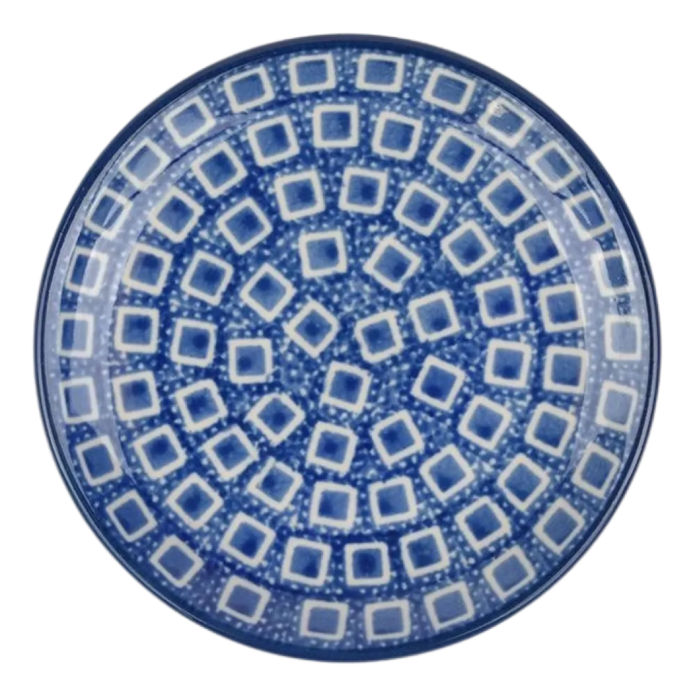 Bunzlau Castle Theetip Blue Diamond Round Clearance
