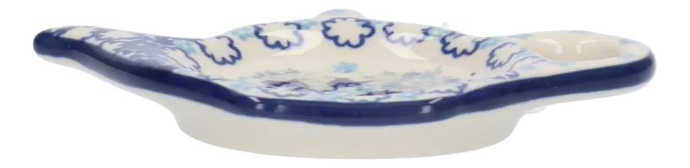 Theetip Bunzlau Castle Blue Garden Teapot