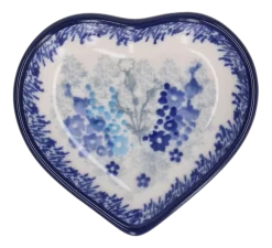Theetip Bunzlau Castle Delphinium Heart