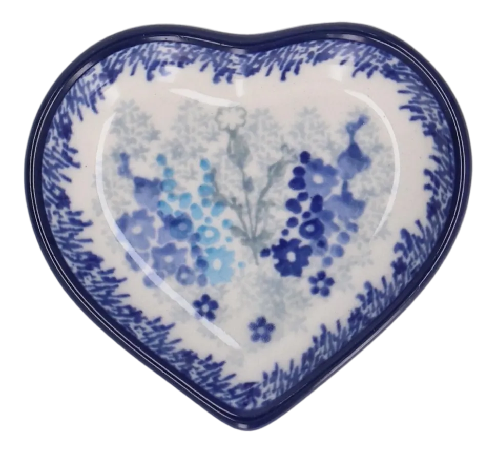 Theetip Bunzlau Castle Delphinium Heart