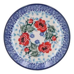 Bunzlau Castle Theetip English Rose Round Best