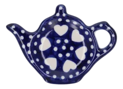 Theetip Bunzlau Castle Theepot Blue Valentine