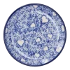 Theetip Bunzlau Castle White Hearts Round