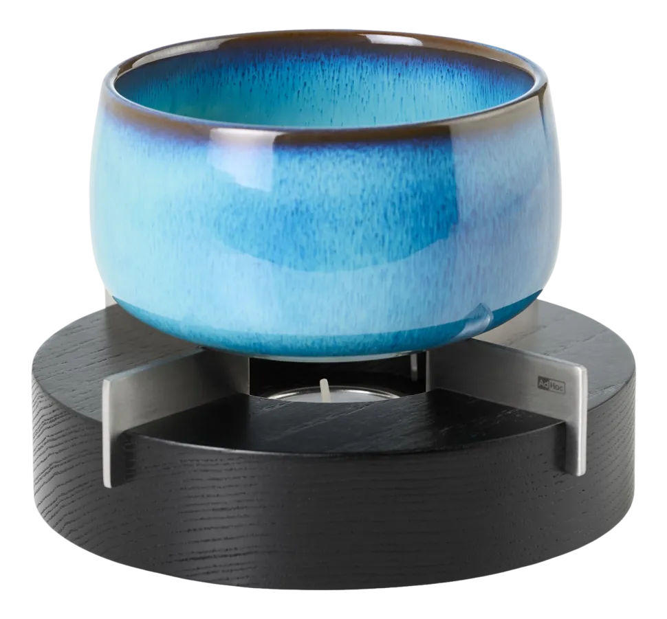 Theewarmer AdHoc Tuto Zwart 16 cm