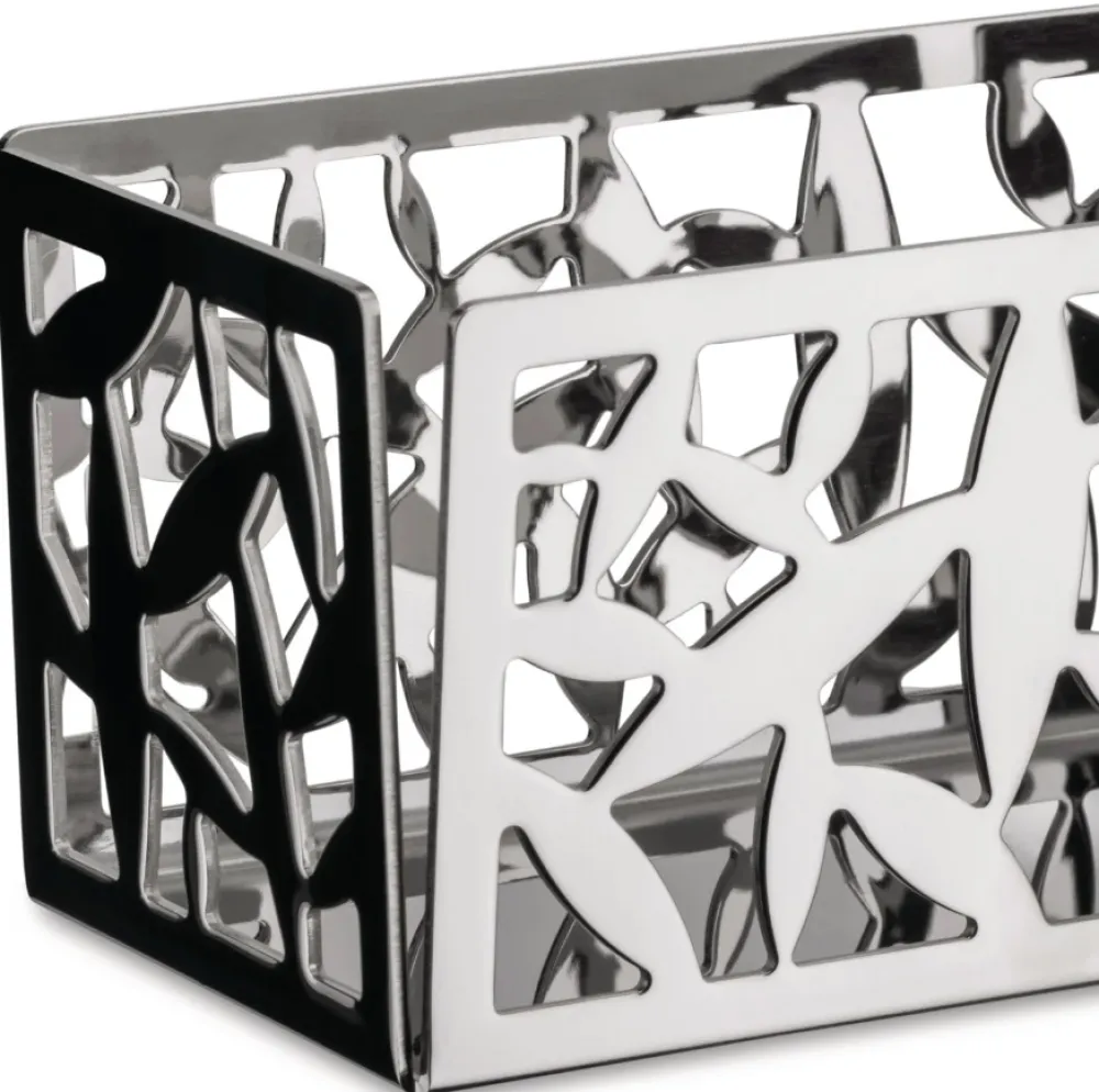 Alessi Theezakjeshouder Cactus Stainless Steel